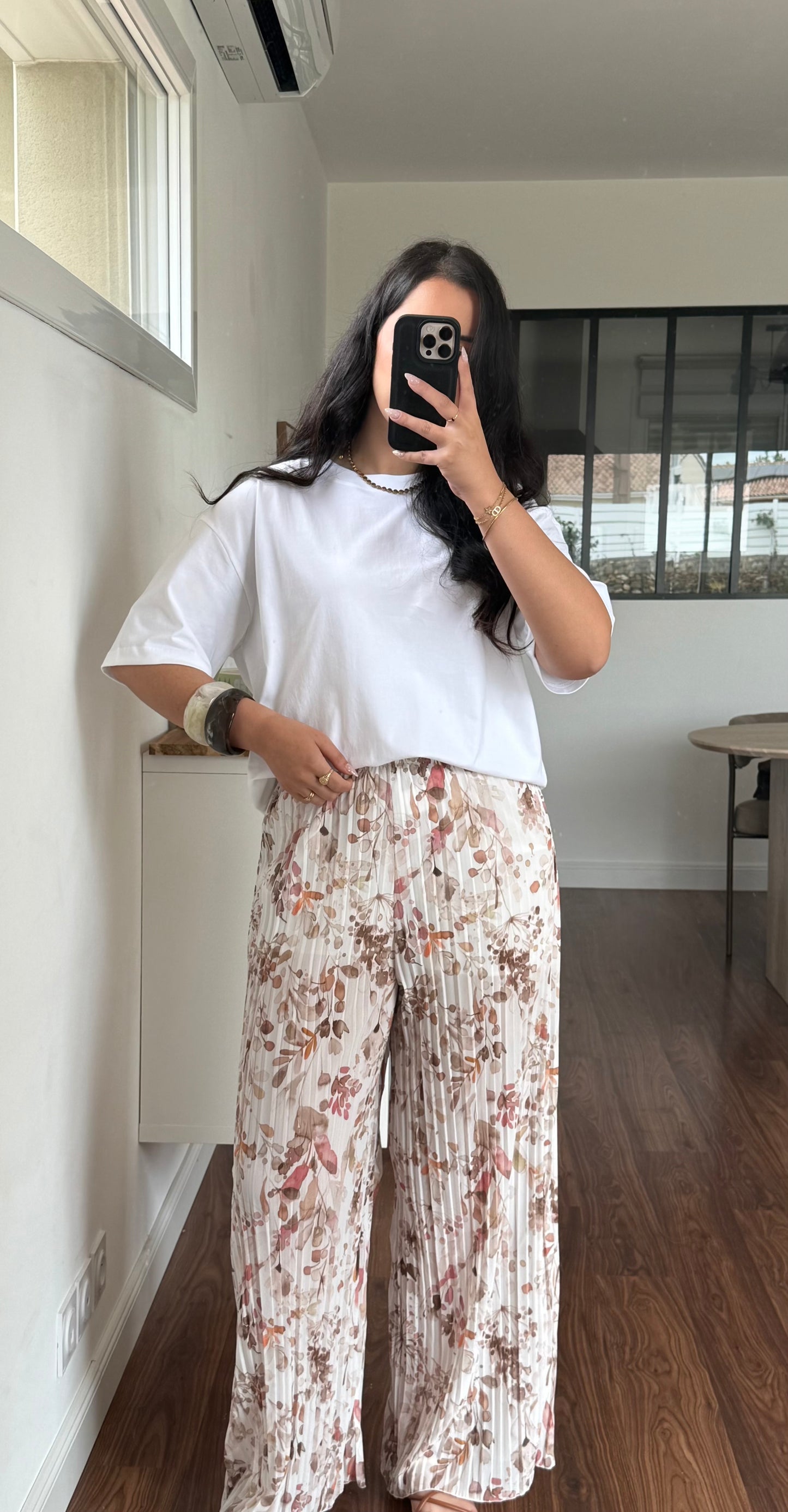 T-shirt Fleurs