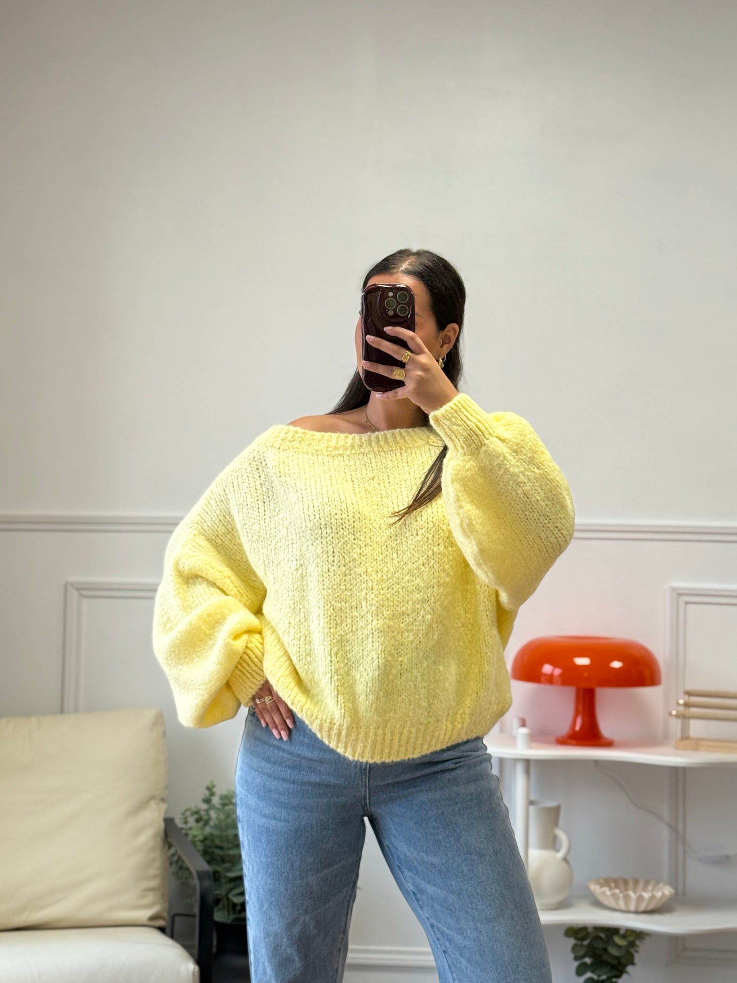 Pull Bella jaune
