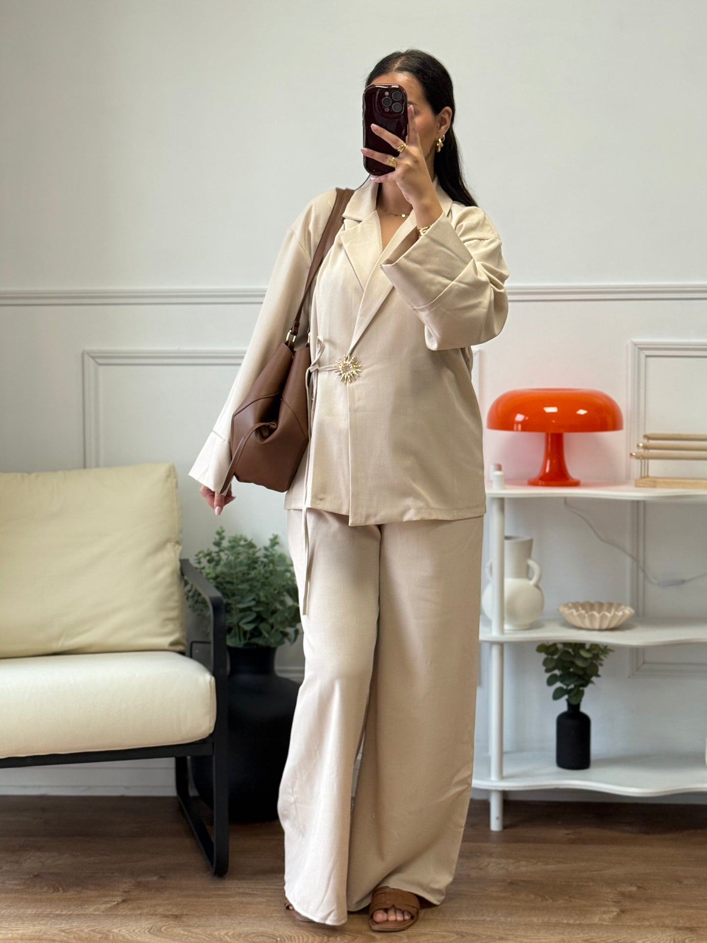 Ensemble Dunia beige