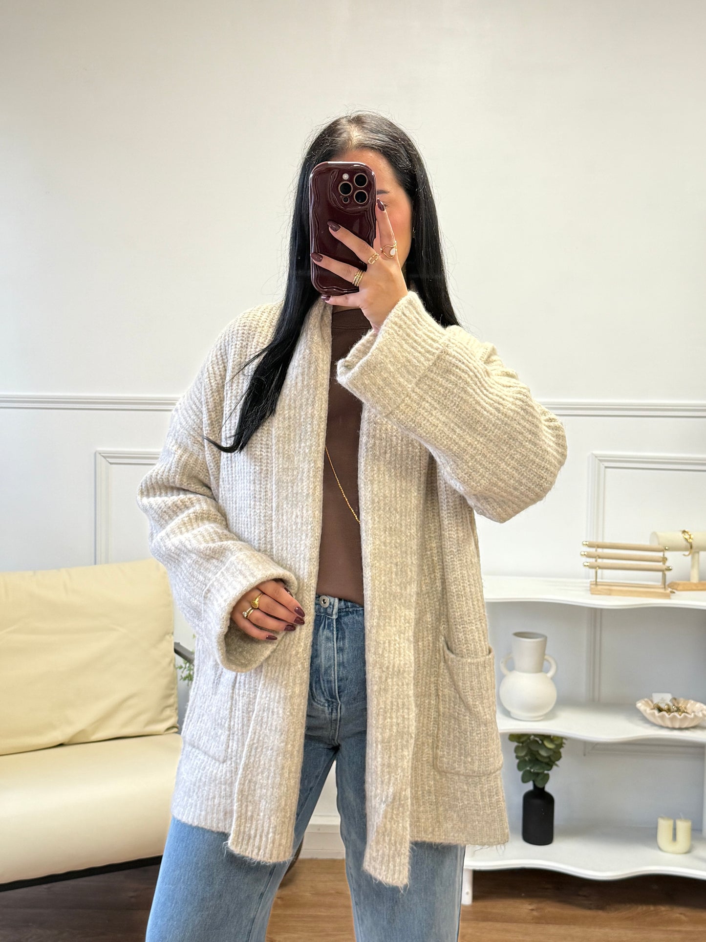 Cardigan Matcha