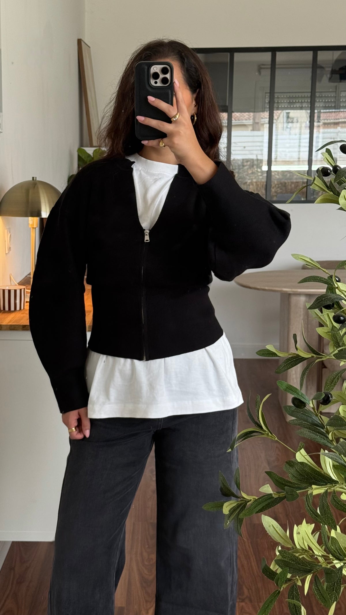 Gilet Esther noir