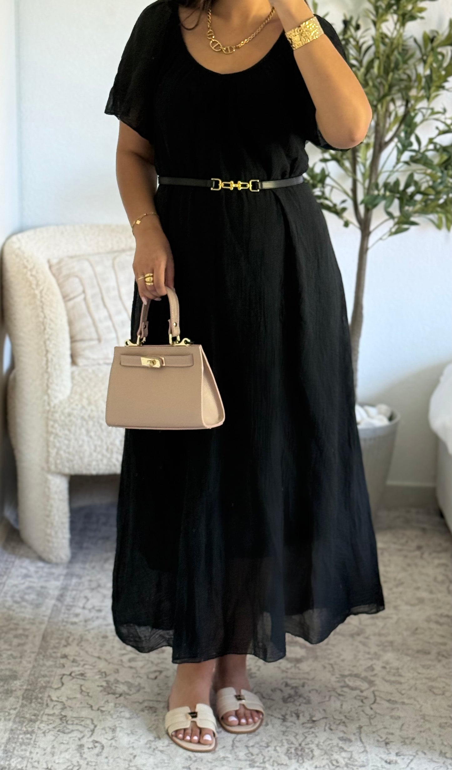 Robe Erine noir