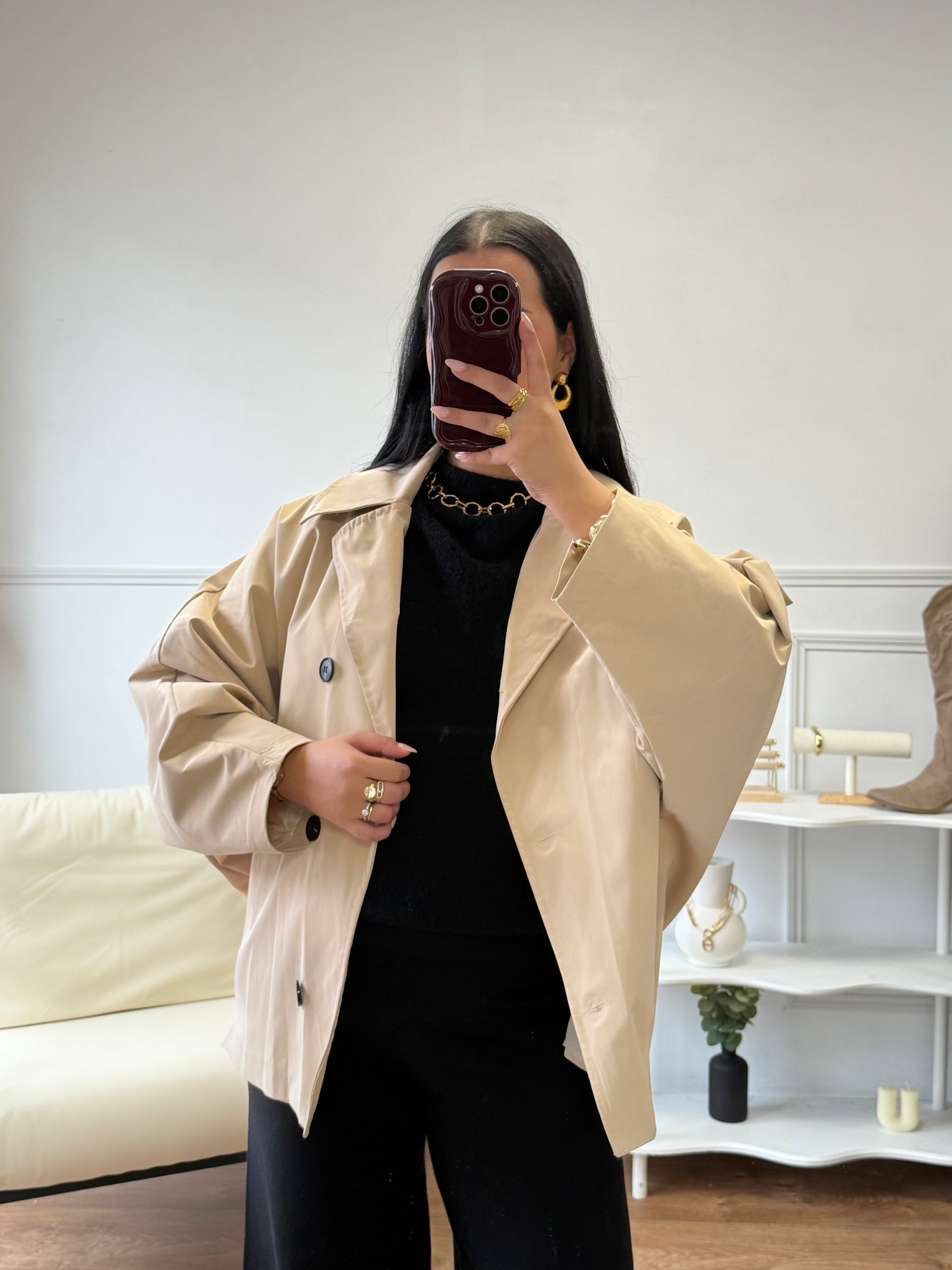 Trench oversize