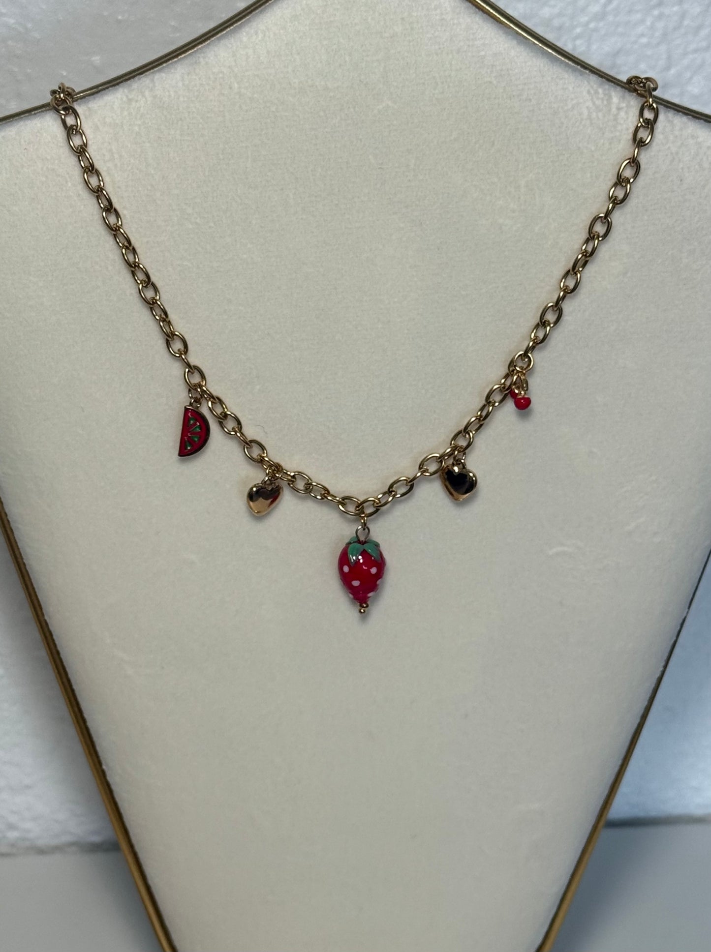 Collier fraise