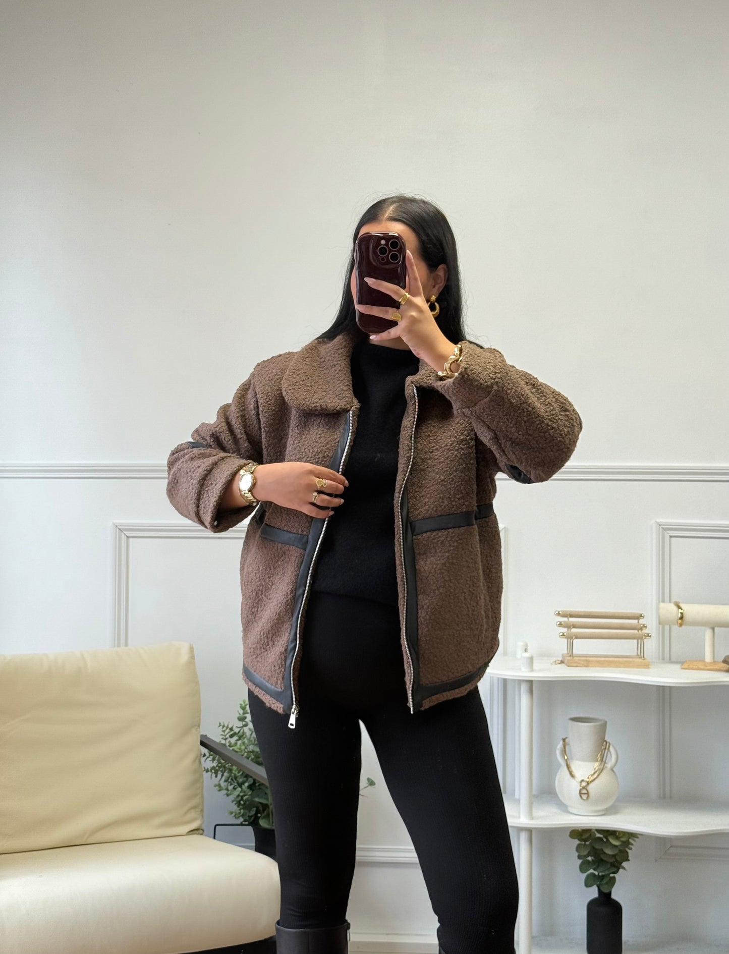 Veste Teddy