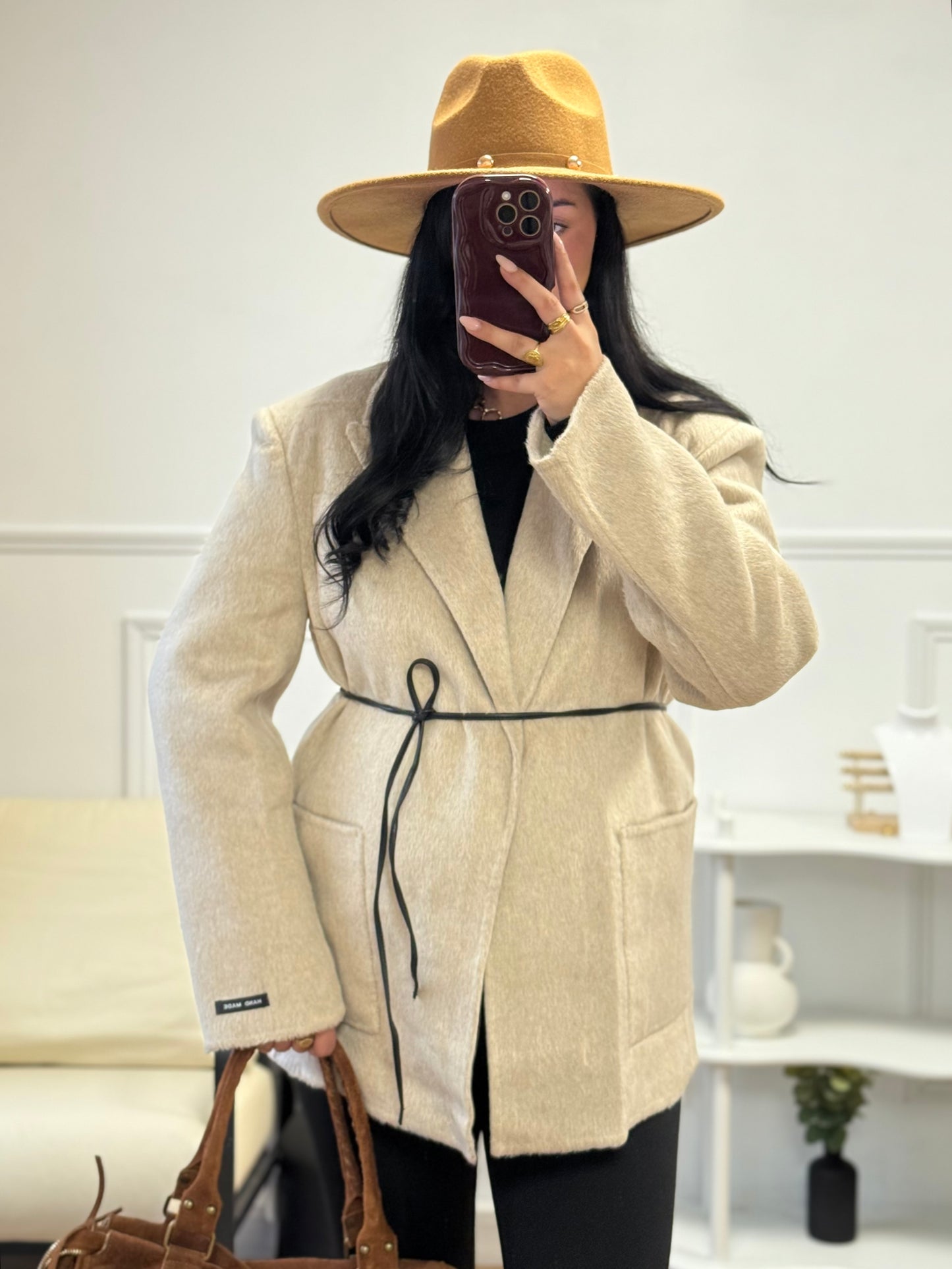 Manteau/ Blazer cachemire ( premium )