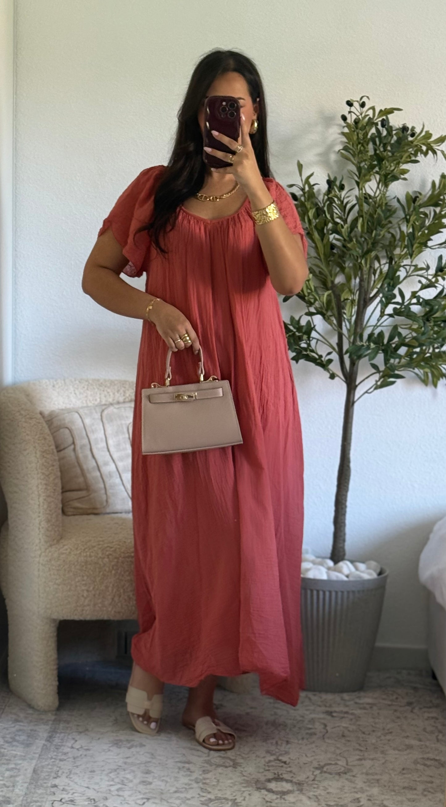 Robe Erine Terracota