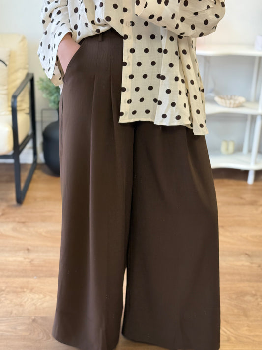 Pantalon palazzo