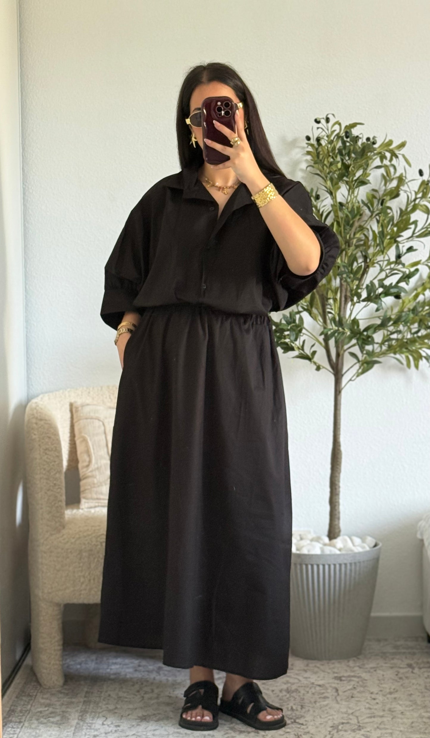 Jupe Maya noir