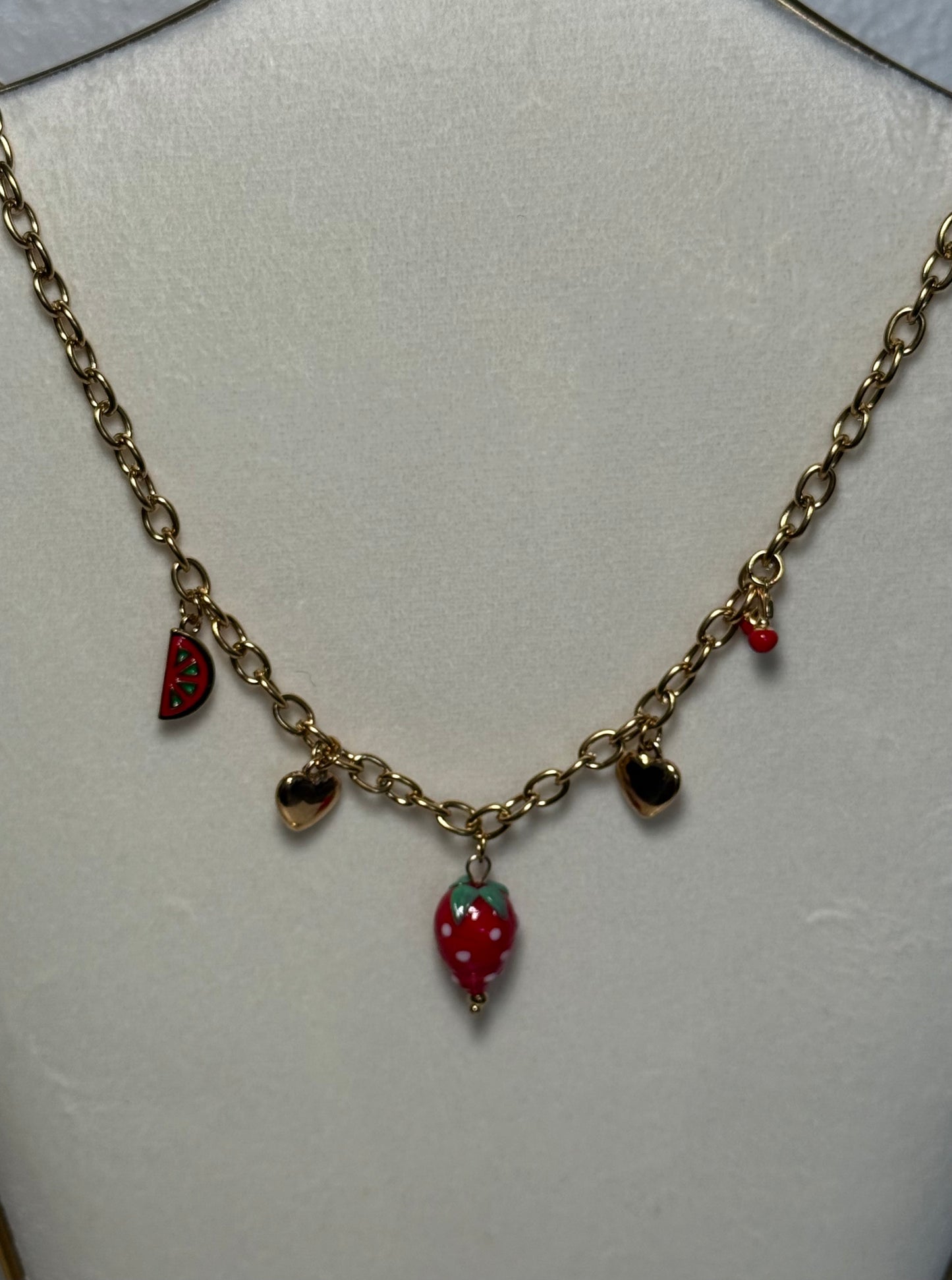 Collier fraise