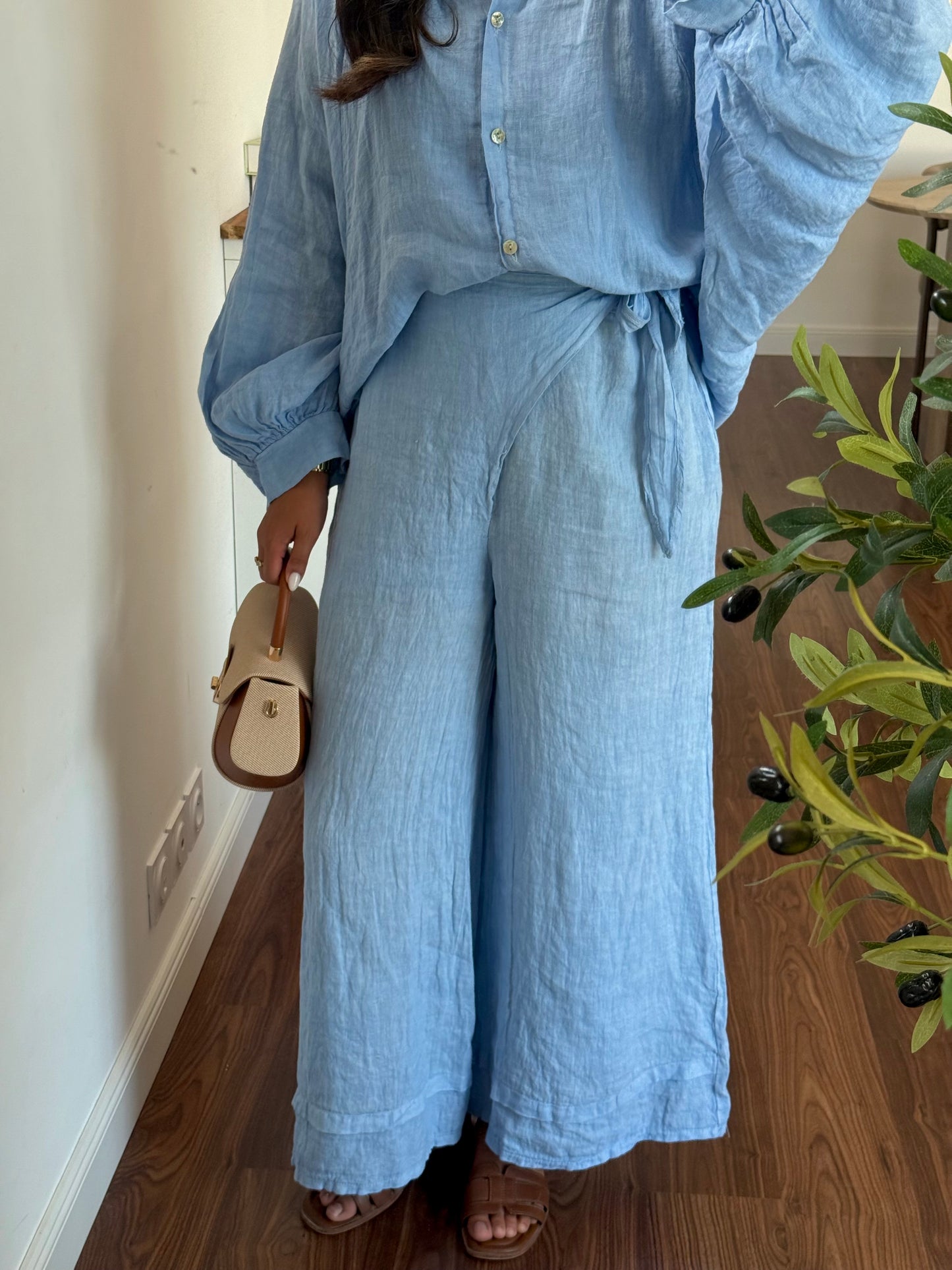 Pantalon Malika ( 100%lin)