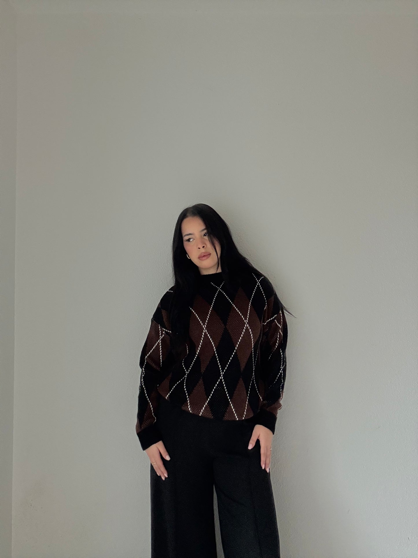 Pull losanges