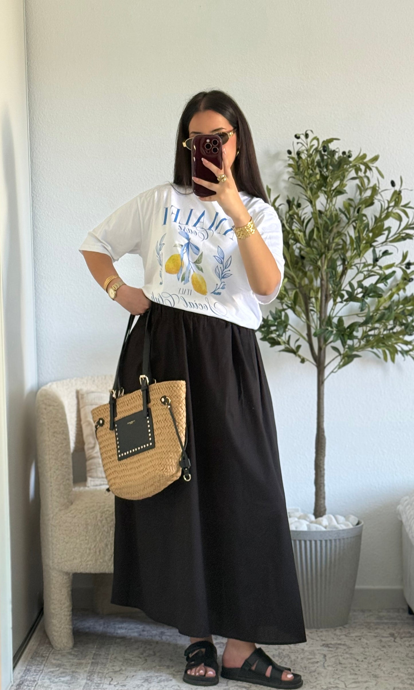 Jupe Maya noir