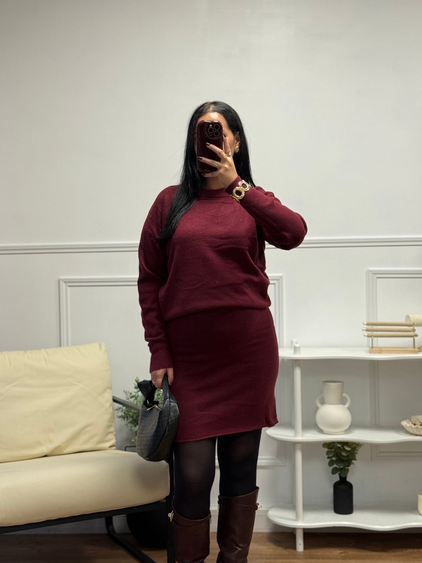 Ensemble Melissa bordeaux