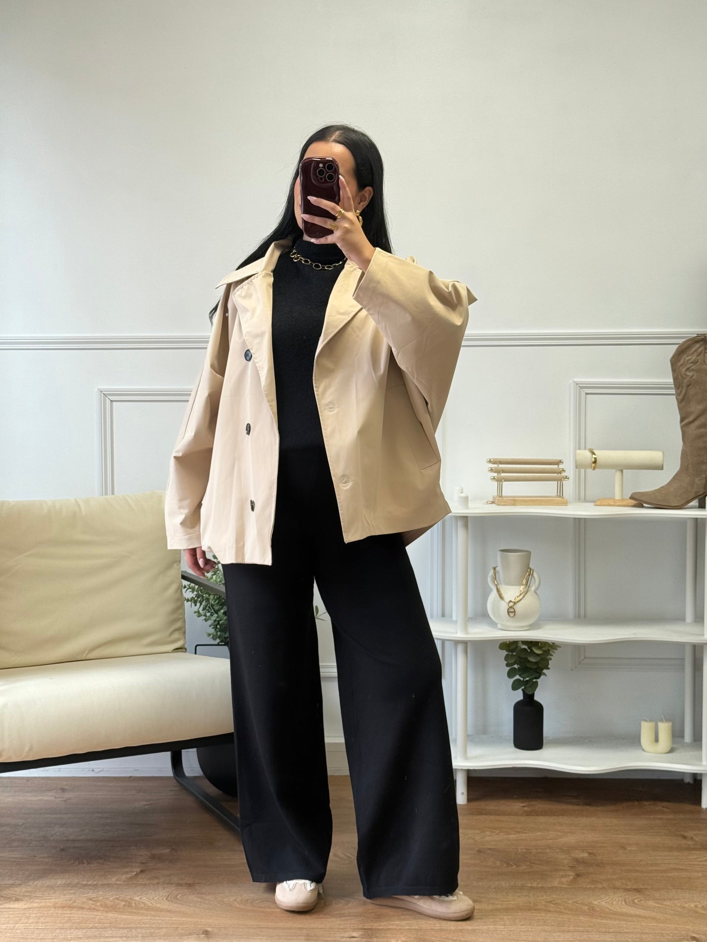 Trench oversize