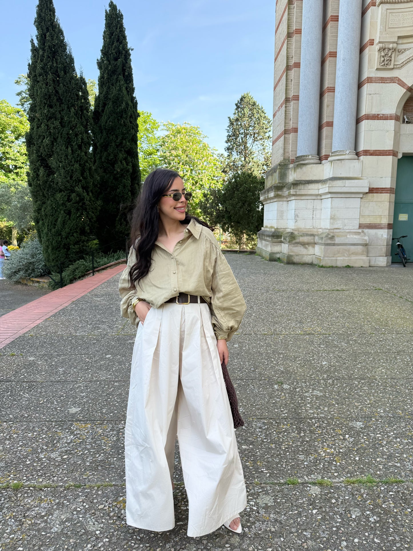 Pantalon Ambre beige