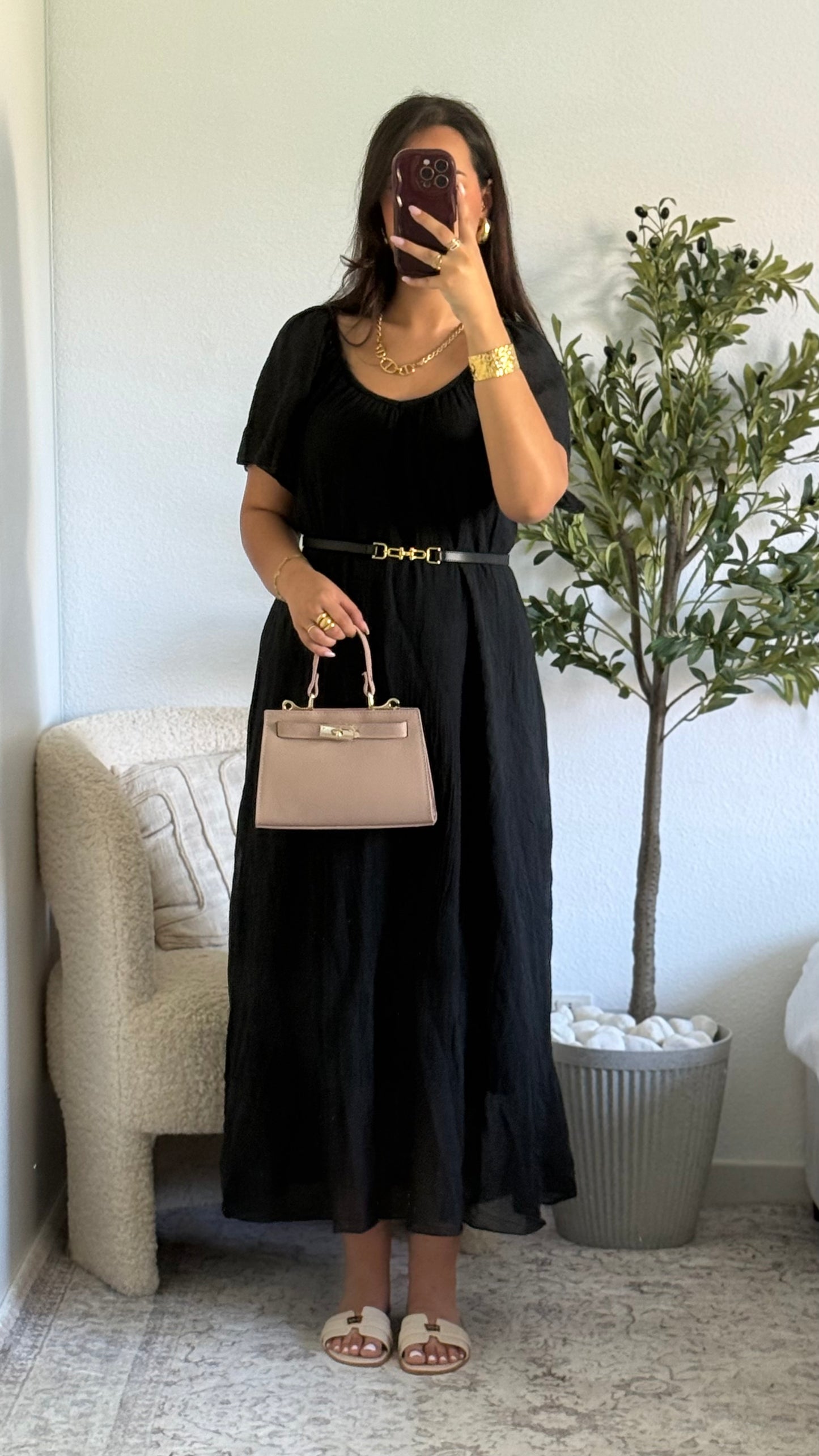 Robe Erine noir