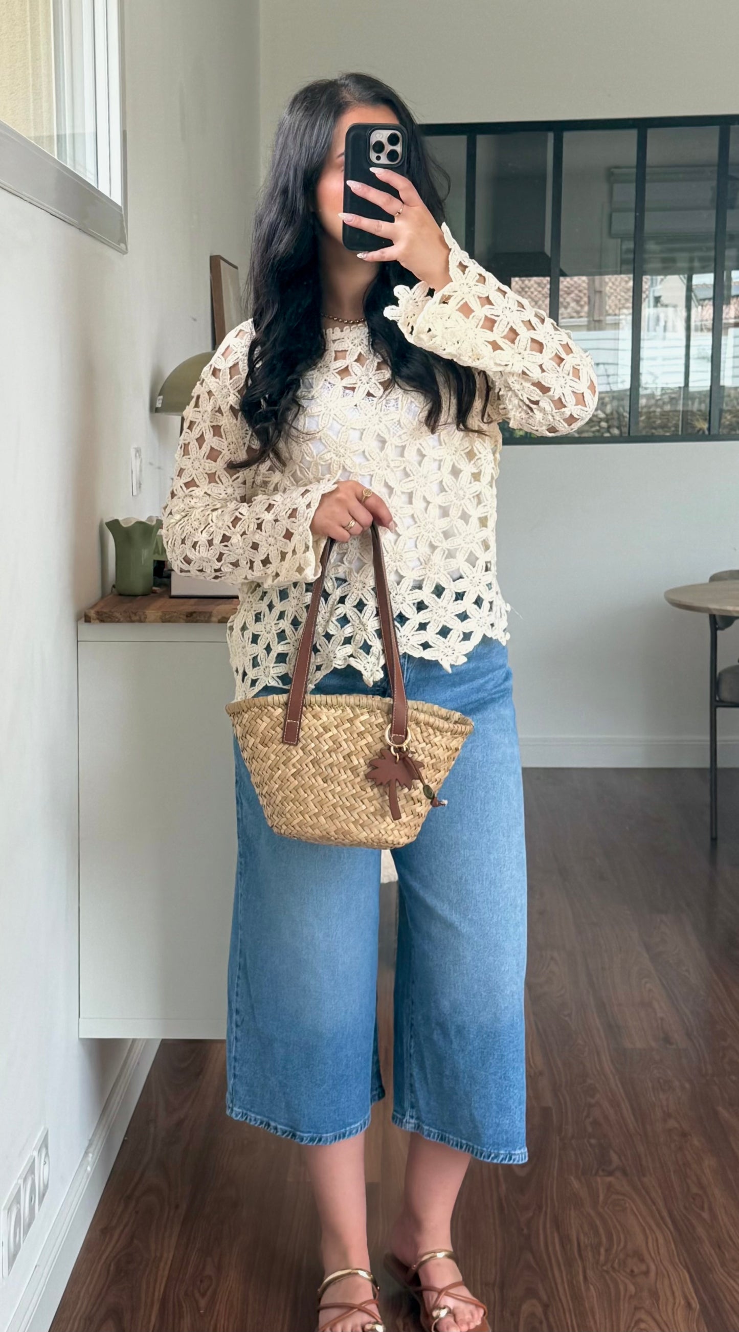 Top en crochet