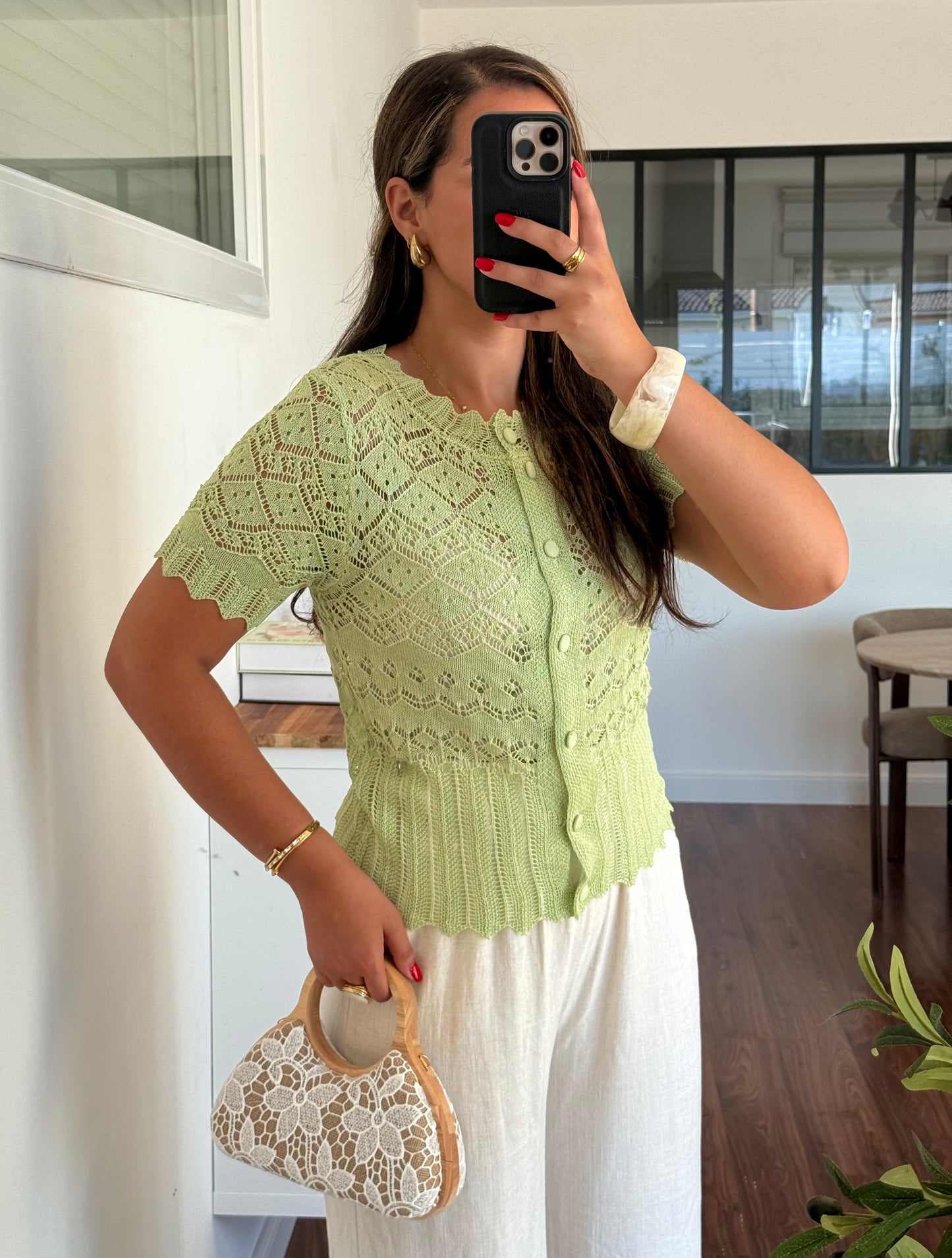 Top Nesrine vert