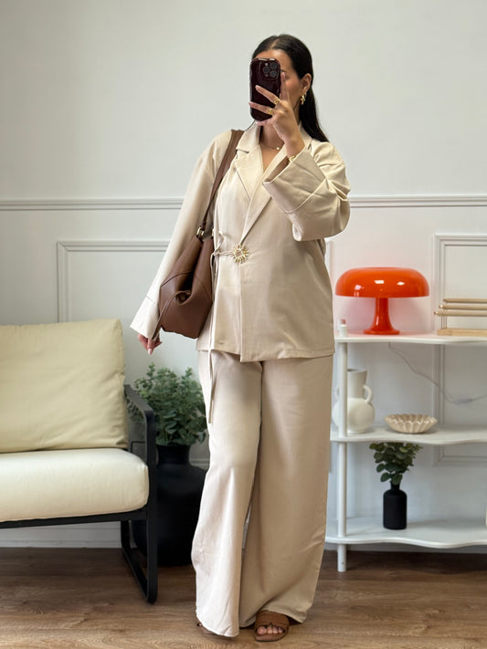 Ensemble Dunia beige