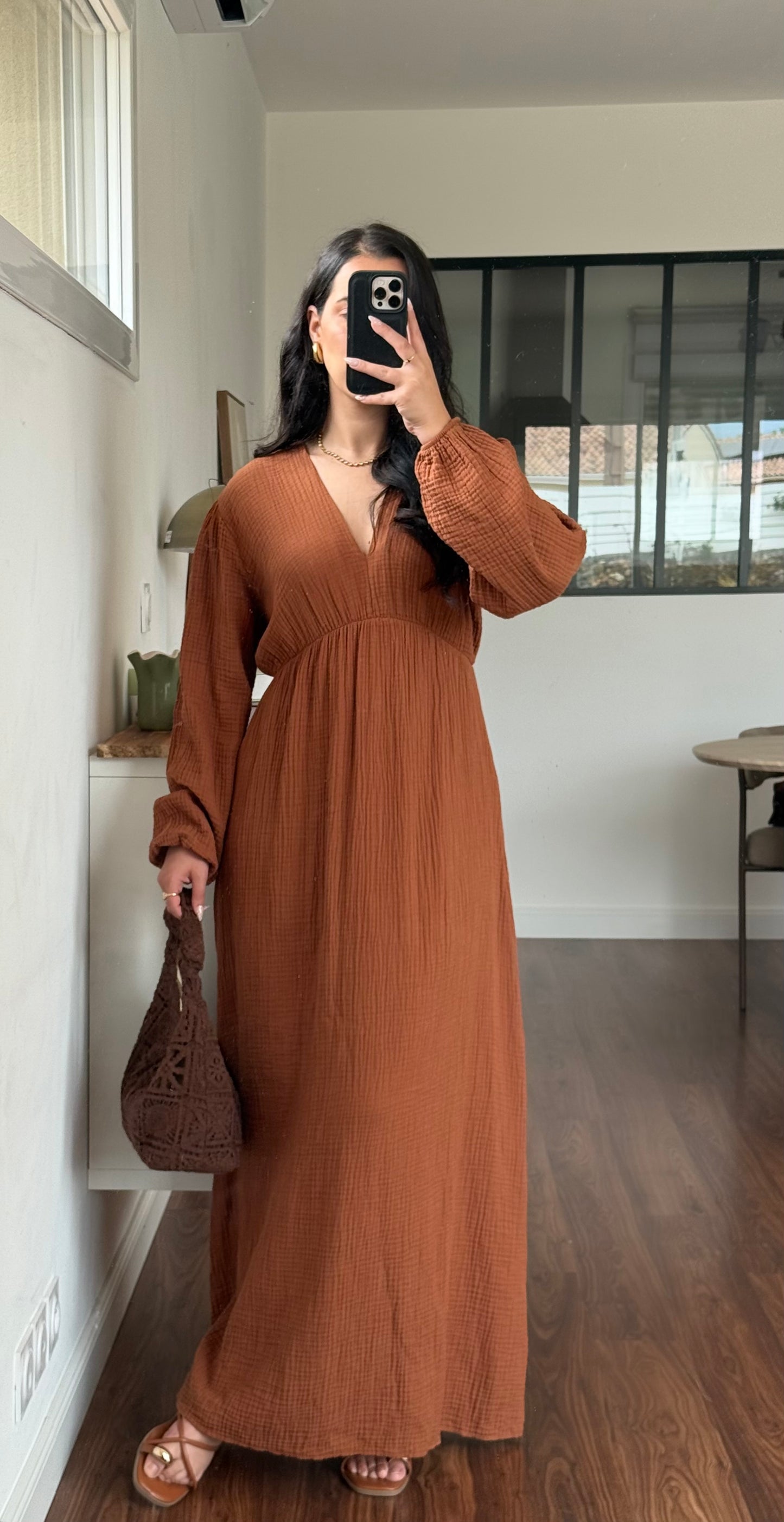 Robe Gaz de coton