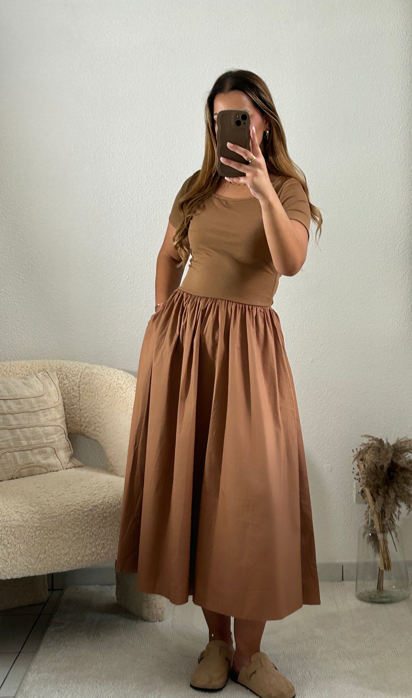 Robe Lana camel