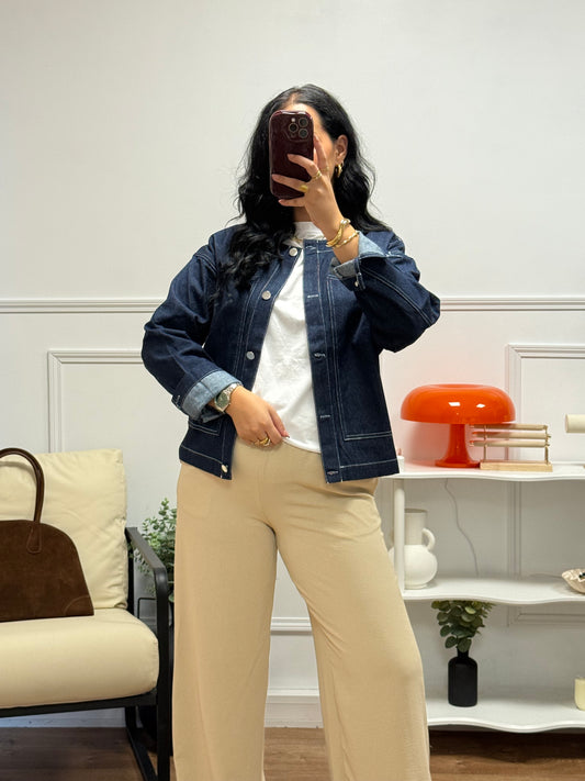 Veste Denim brut