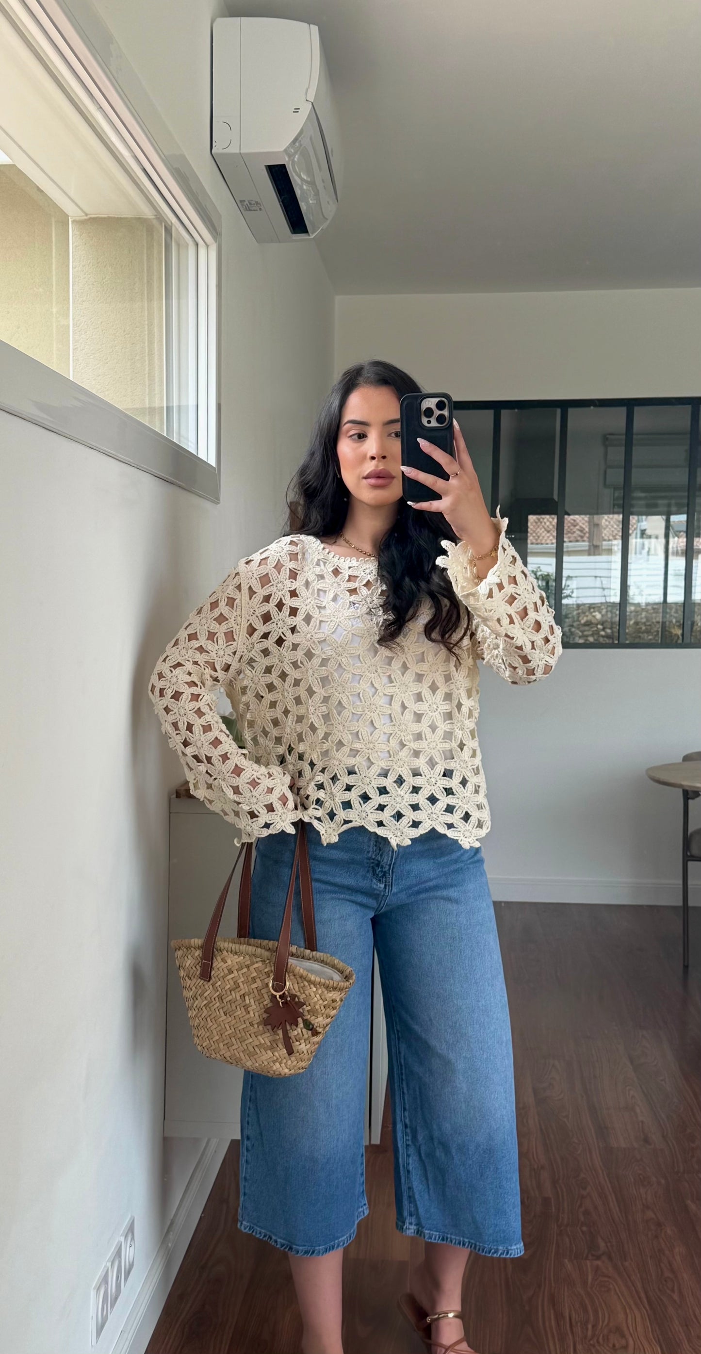 Top en crochet