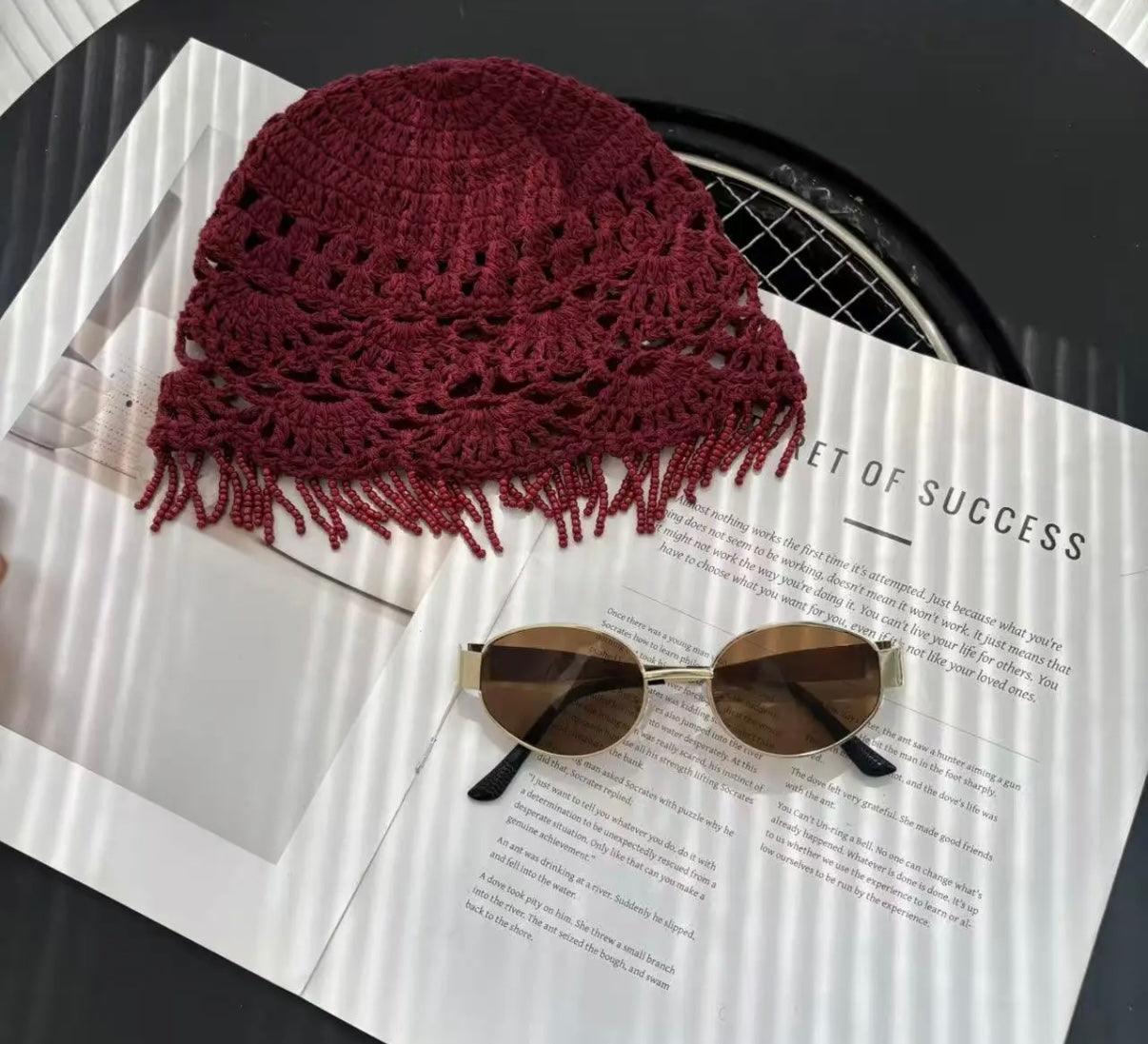 Bonnet crochet