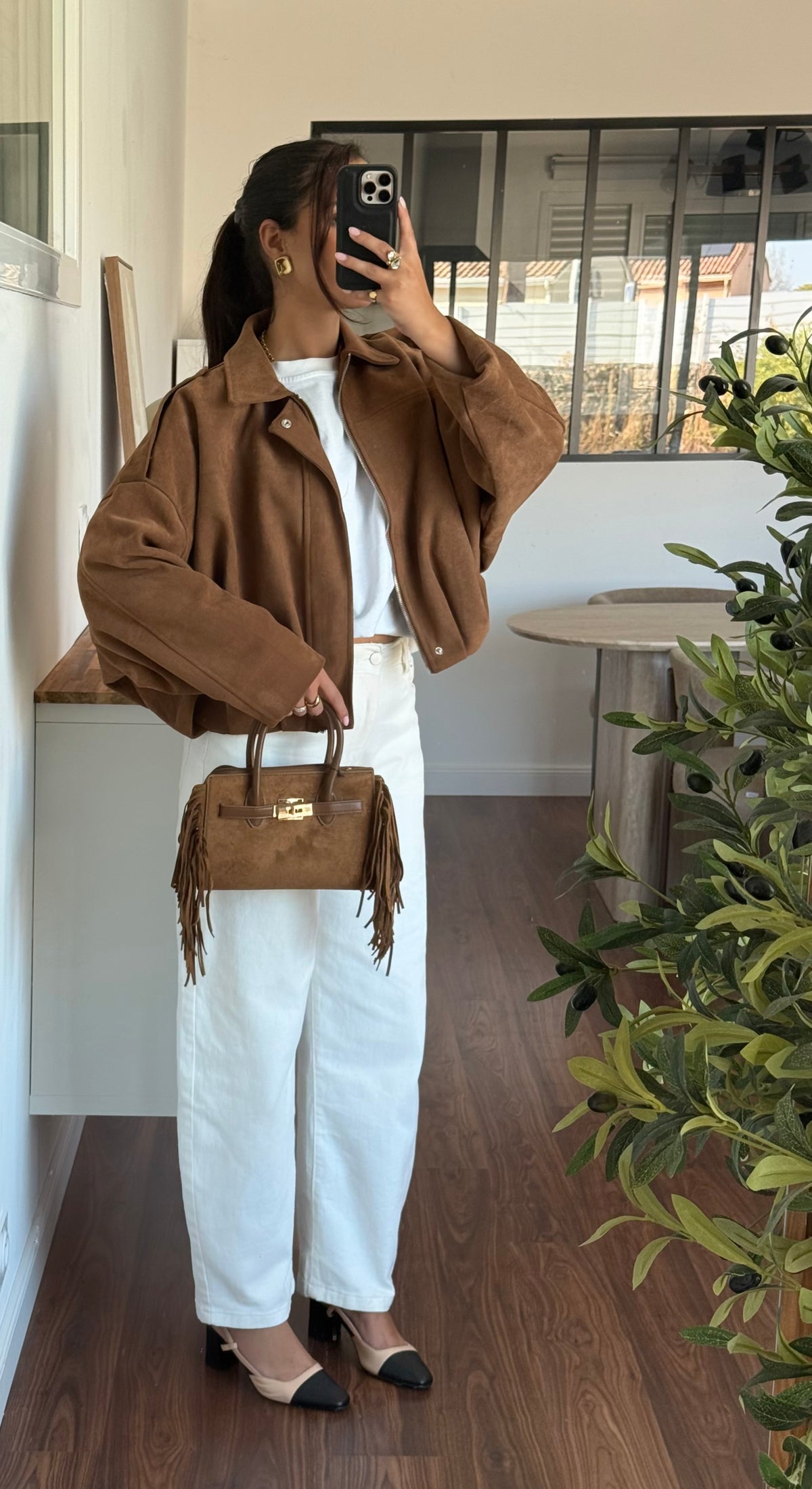Veste Ballon camel