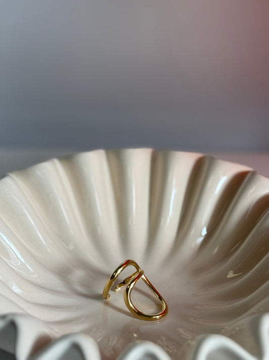 Bague géométrique