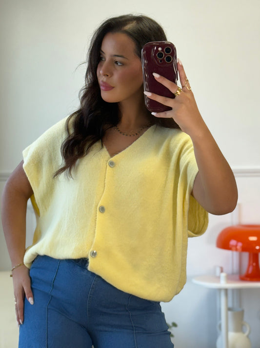 Pull Sephya jaune