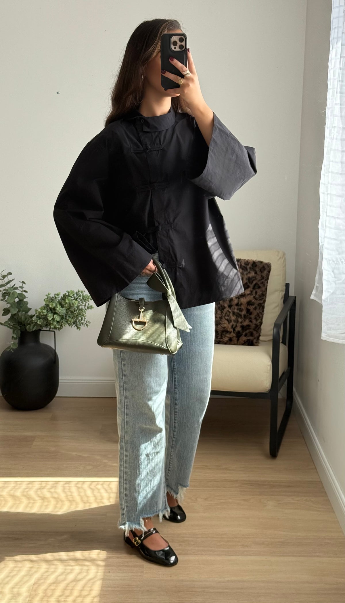 Chemise cape