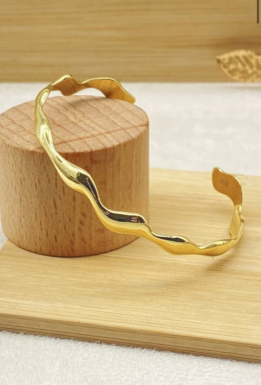 Jonc zigzag fin