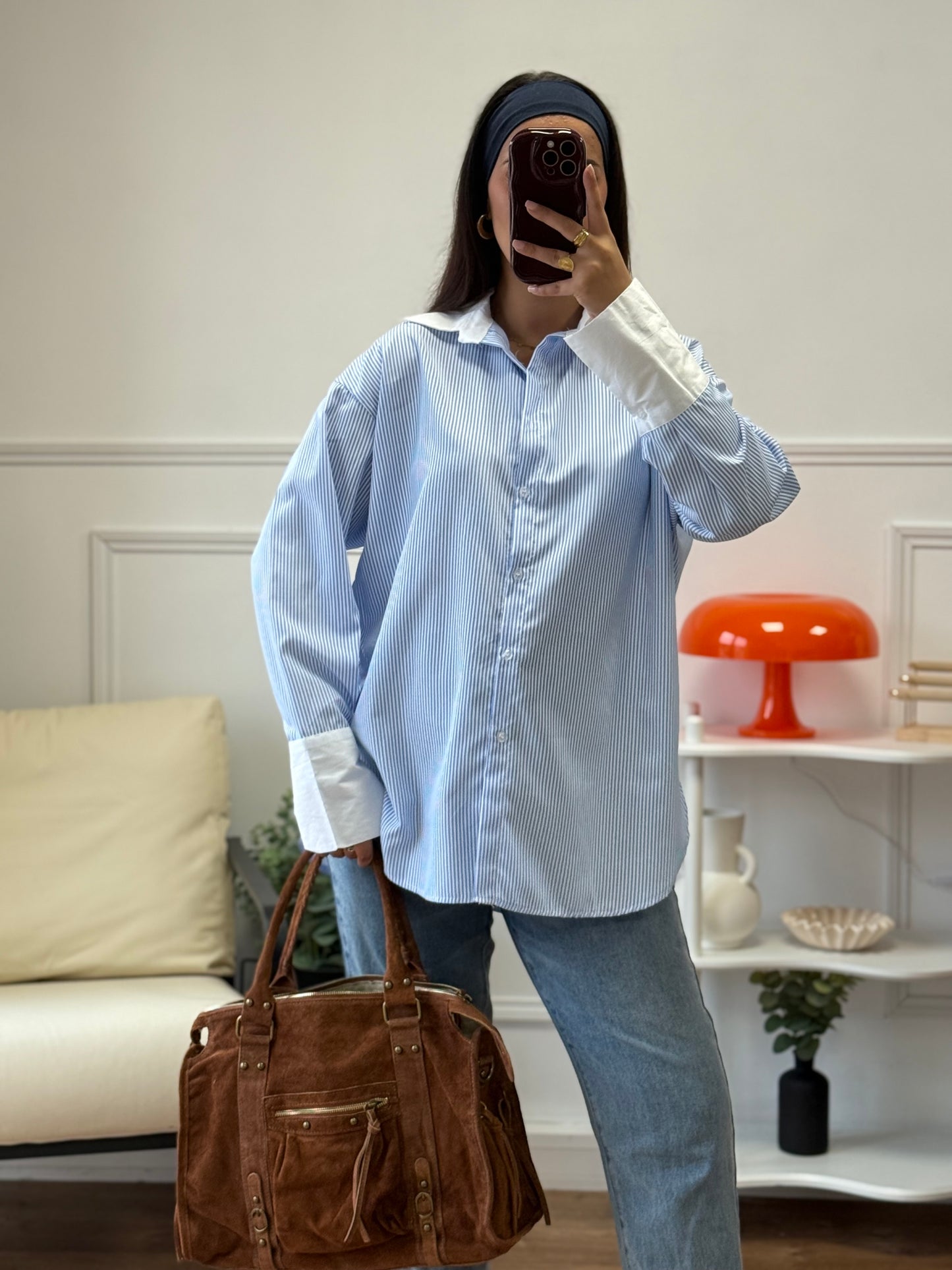 Sac Jeanne camel Big