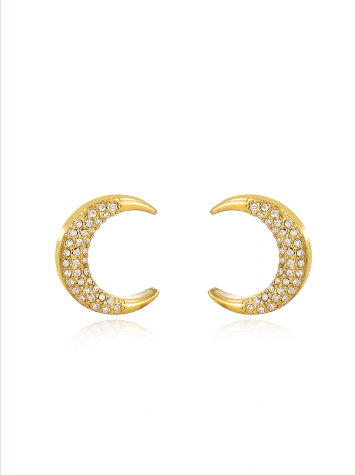Boucles d’oreilles Lune