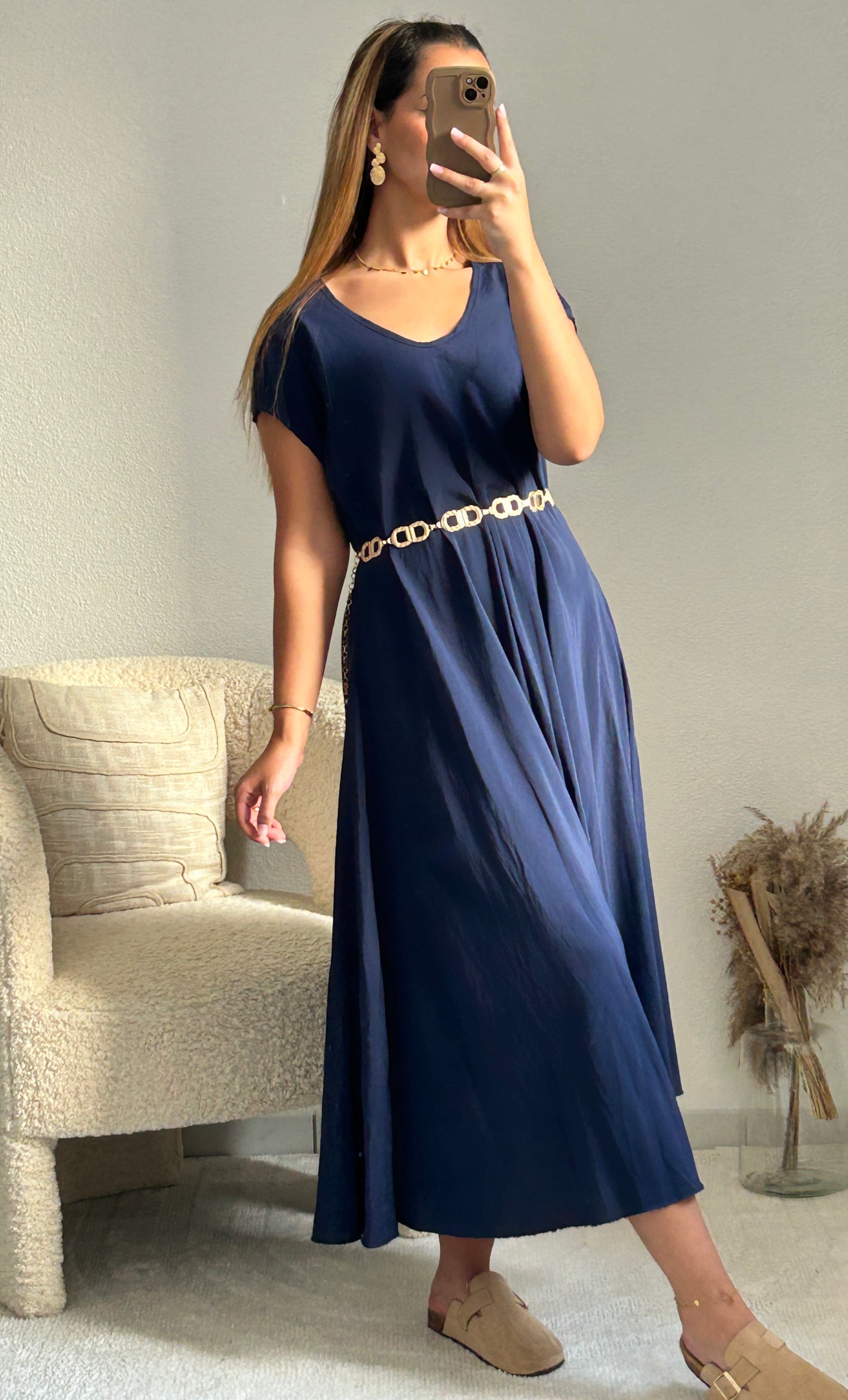 Robe Alaia bleu