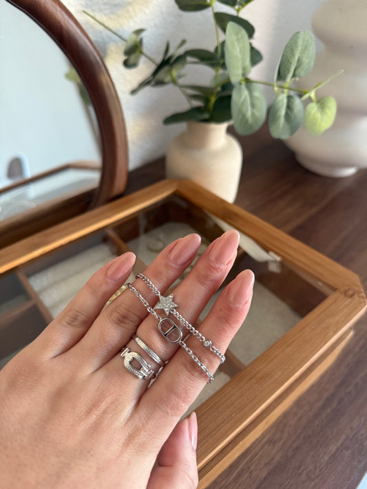 Bracelet Dulce argenté