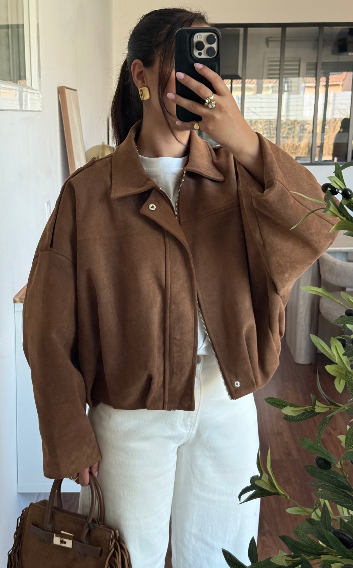 Veste Ballon camel
