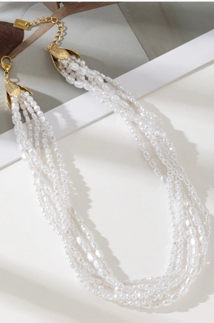 Collier perles
