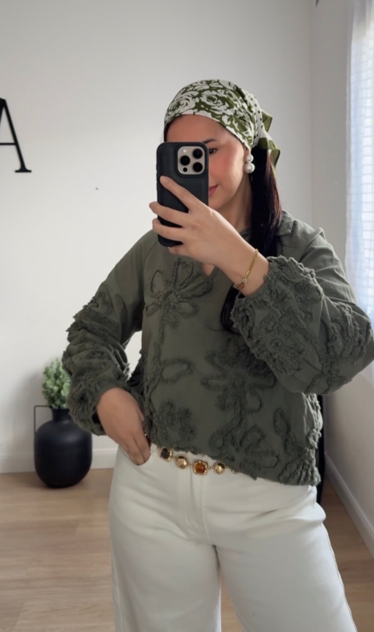 Blouse Kaki