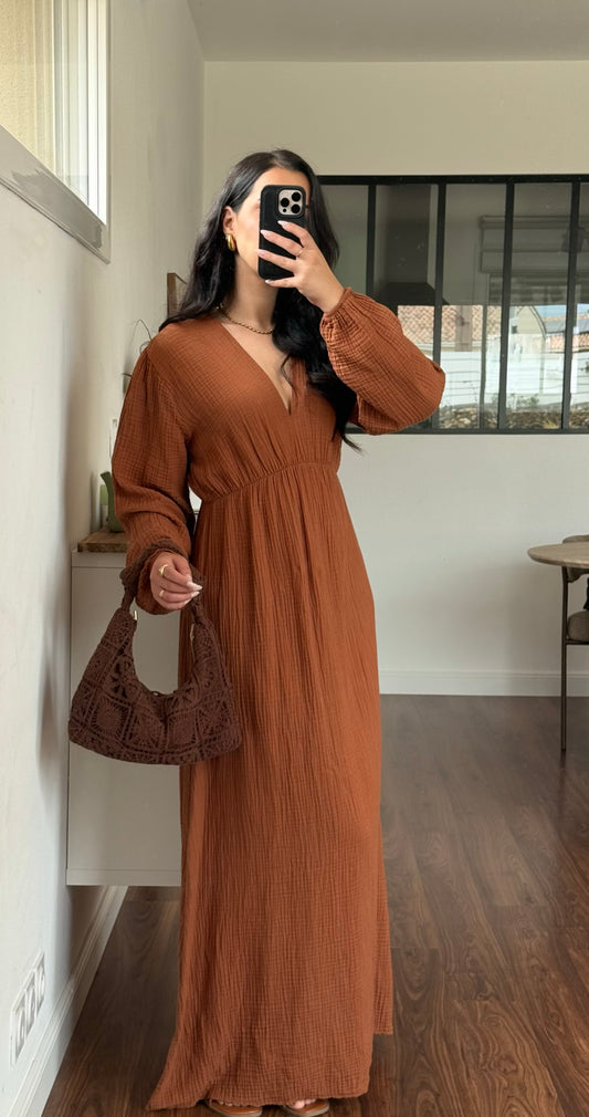 Robe Gaz de coton