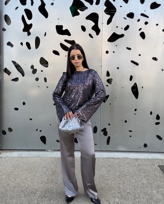 Pantalon Satiné