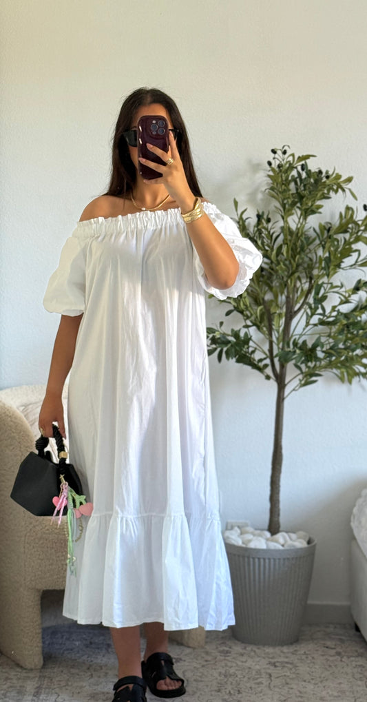 Robe Paola blanche