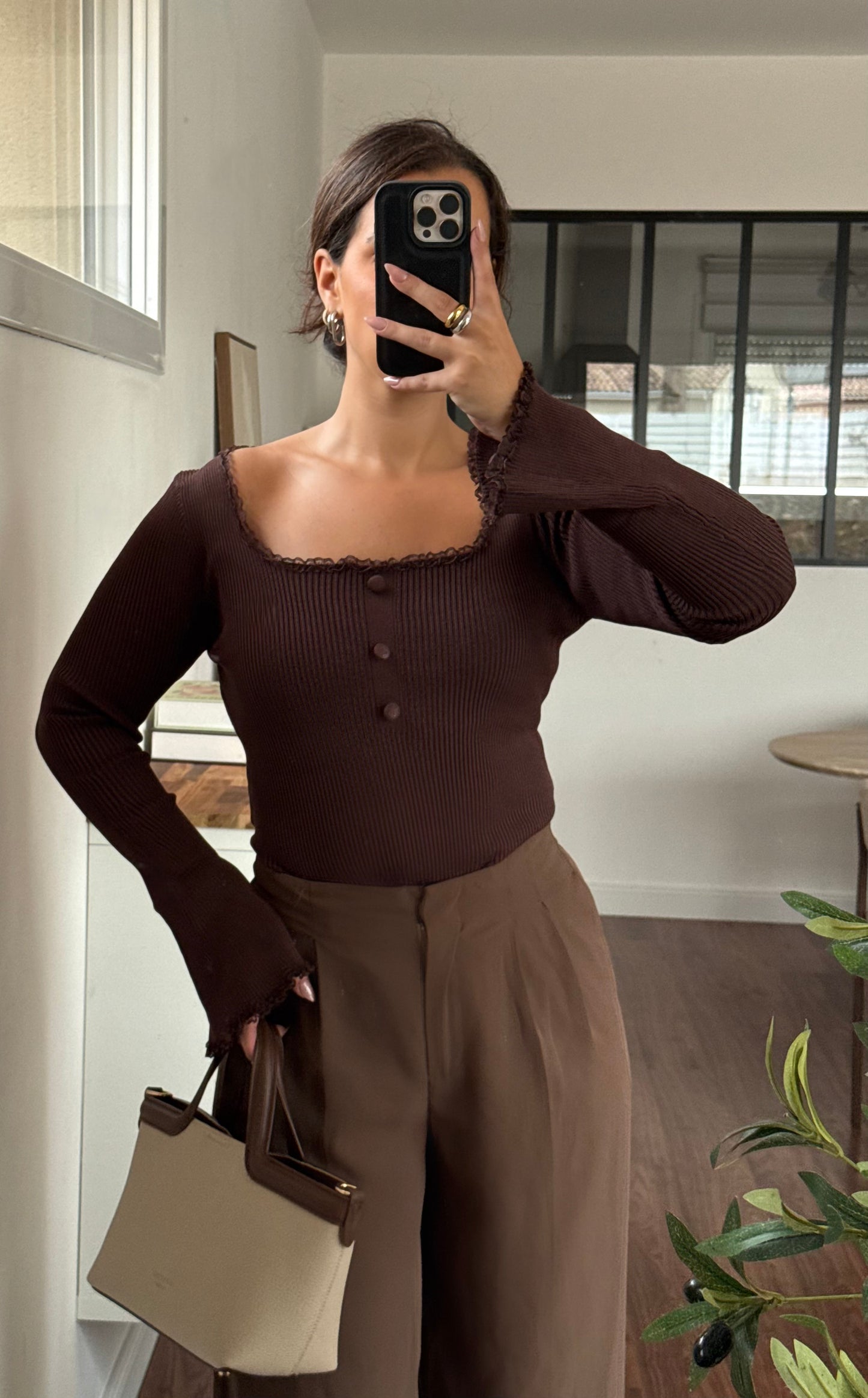 Body Jolie marron