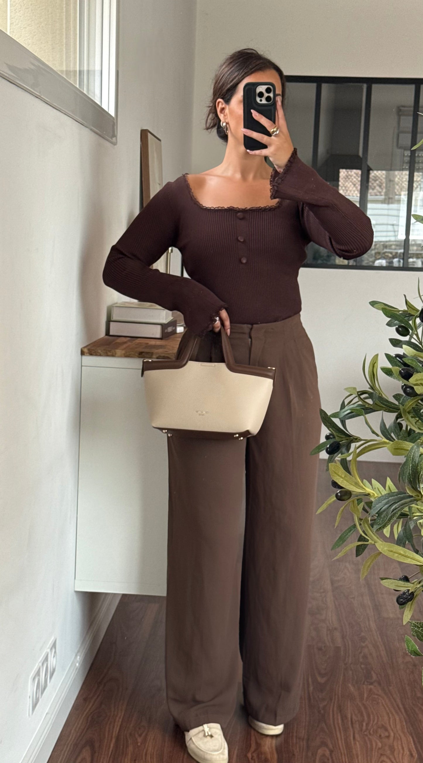 Body Jolie marron