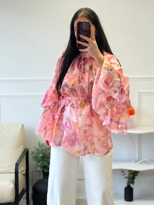 Blouse Fleurie