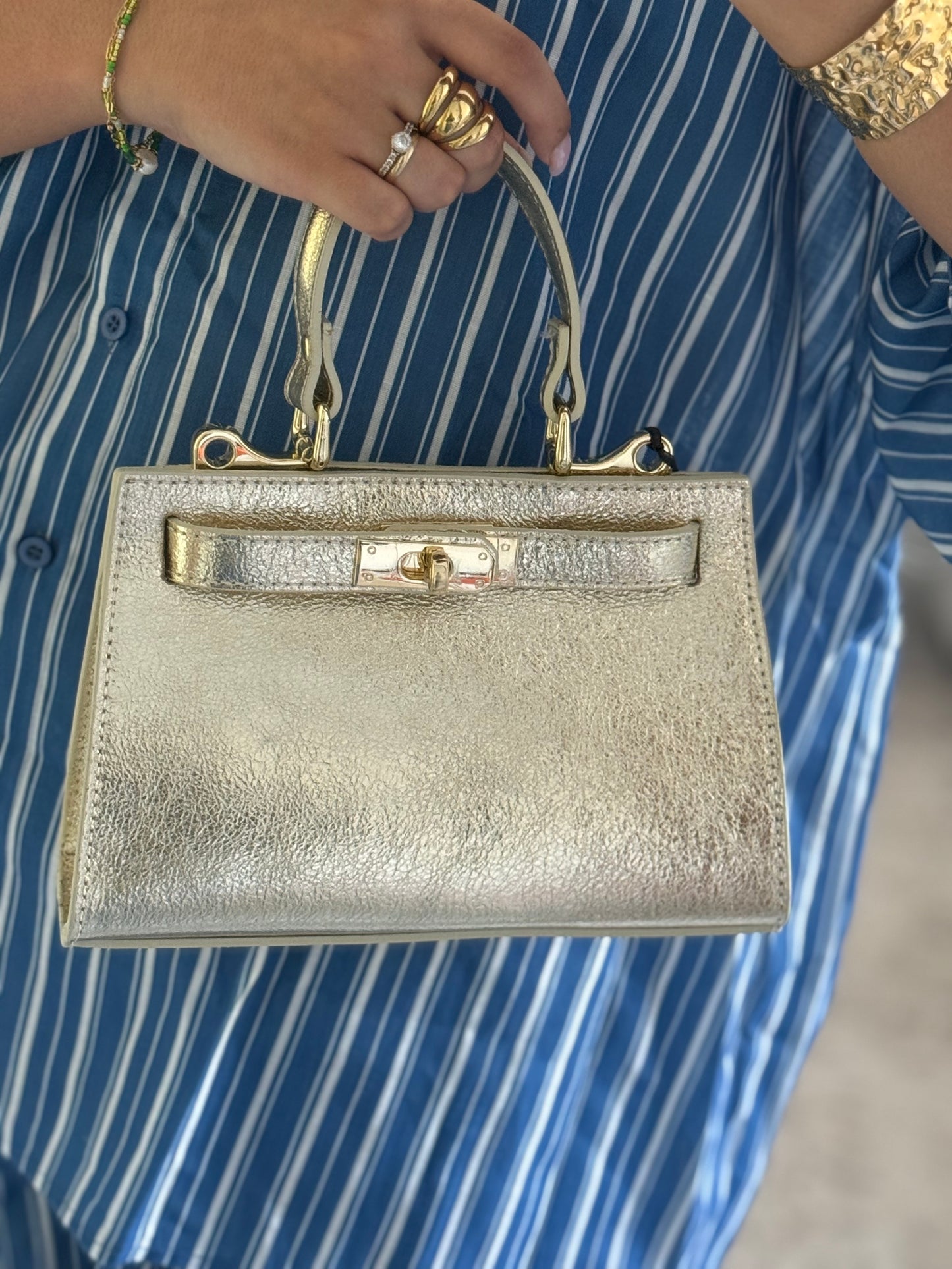 Sac H doré