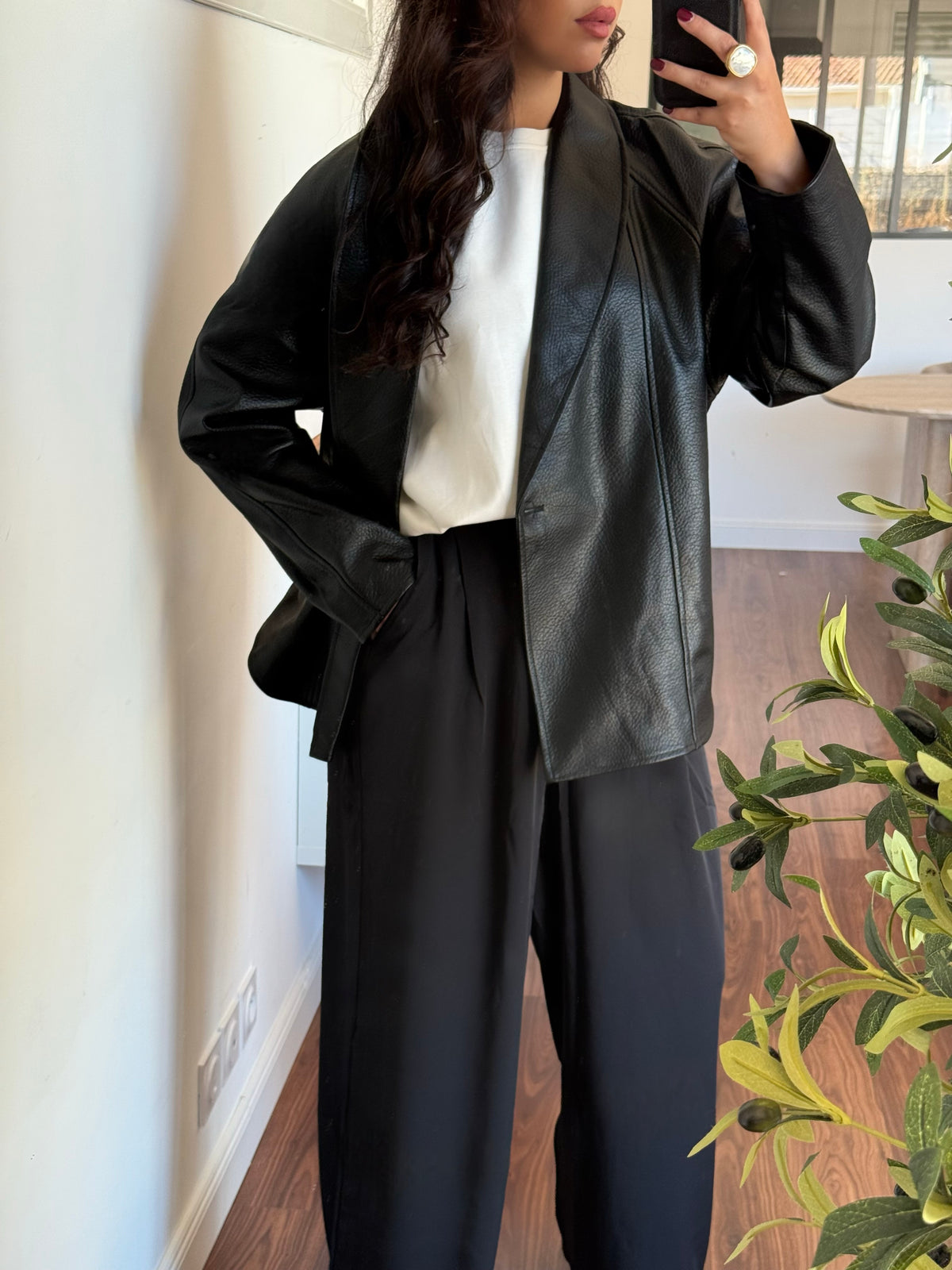 Trench Solis noir