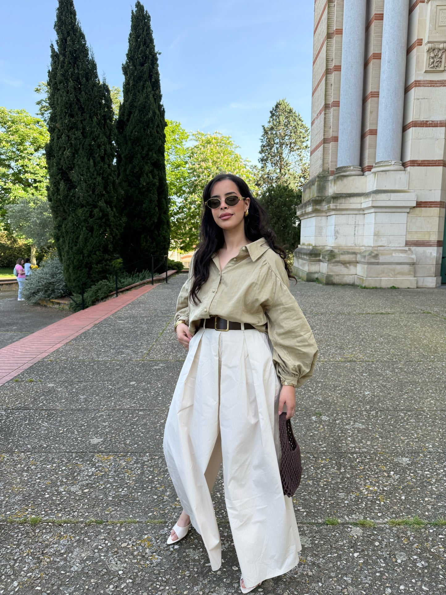 Pantalon Ambre beige